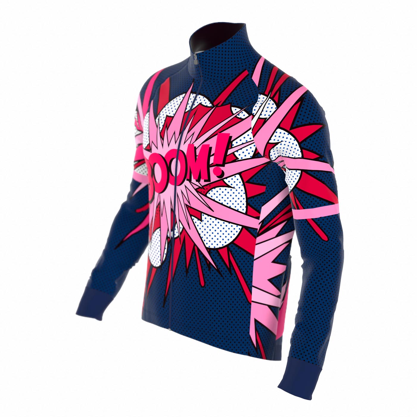 Tempest Jacket Mens Boom Magenta